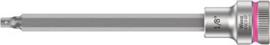 8740 B HF Zyklop Bitnuss mit 3/8"-Antrieb, mit Haltefunktion für Innensechskantschrauben, 1/8" x 107 mm 