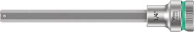 8740 B HF Douille-embout Zyklop pour vis à six pans creux, à emmanchement 3/8" avec fonction de retenue, 1/4" x 107 mm 