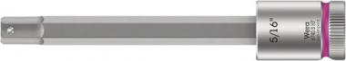 8740 B HF Douille-embout Zyklop pour vis à six pans creux, à emmanchement 3/8" avec fonction de retenue, 5/16" x 100 mm 
