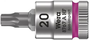 8767 A HF TORX® Douille-embout TORX® HF Zyklop à emmanchement 1/4" avec fonction de retenue, TX 20 x 28 mm 
