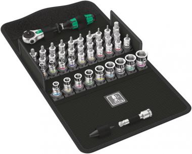 8100 SA All-in Jeu cliquet Zyklop Speed, à carré 1/4", avec fonction de retenue, métrique, 42 pièces 