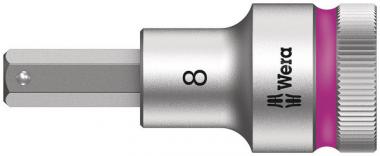 8740 C HF Douille à embout Zyklop à emmanchement 1/2" avec fonction de retenue, 8 x 60 mm 