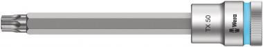 8767 C HF TORX® Embouts à douille TORX® HF Zyklop à emmanchement 1/2" avec fonction de retenue, TX 50 x 140 mm 
