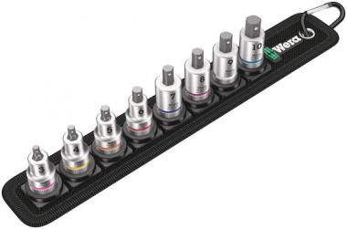 Belt B 2 Zyklop Bitnuss-Satz Innensechskant, mit Haltefunktion, 3/8"-Antrieb, 8-teilig 
