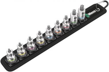 Belt B 3 TORX® HF Zyklop Bitnuss-Satz TORX®, mit Haltefunktion, 3/8"-Antrieb, 9-teilig 