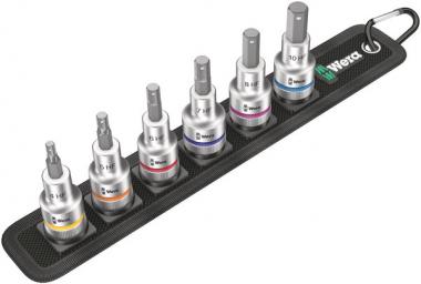 Belt C 2 Zyklop Bitnuss-Satz Innensechskant, mit Haltefunktion, 1/2"-Antrieb, 6-teilig 