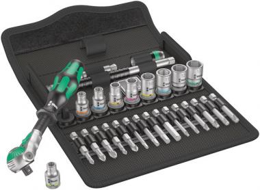 8100 SA 6 Zyklop Speed-Knarrensatz, 1/4"-Antrieb, metrisch, 28-teilig 