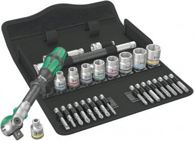 8100 SB 9 Zyklop Speed-Knarrensatz, 3/8"-Antrieb, zöllig, 29-teilig 