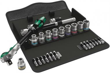 8100 SC 6 Zyklop Speed-Knarrensatz, 1/2"-Antrieb, metrisch, 28-teilig 
