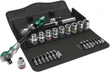 8100 SC 9 Zyklop Speed-Knarrensatz, 1/2"-Antrieb, zöllig, 28-teilig 