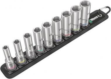 Belt B Deep 1 Steckschlüsseleinsatz-Satz, 3/8"-Antrieb, 9-teilig 