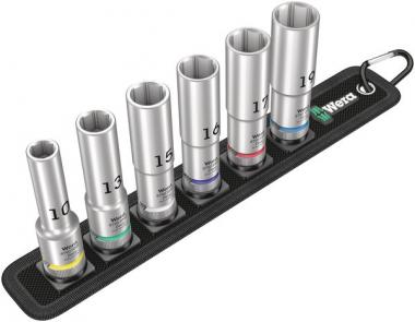 Belt C Deep 1 Steckschlüsseleinsatz-Satz, 1/2"-Antrieb, 6-teilig 
