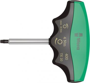 400 TX Drehmomentindikator, TX 20 x 4,0 Nm 