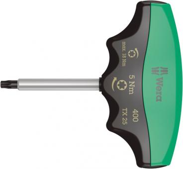 400 TX Drehmomentindikator, TX 25 x 5,0 Nm 