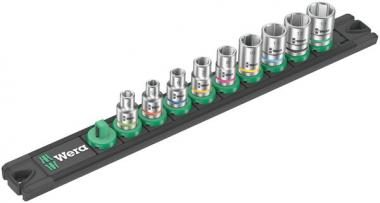 Nuss-Magnetleiste A 4 Zyklop Steckschlüsseleinsatz-Satz, 1/4"-Antrieb, 9-teilig 
