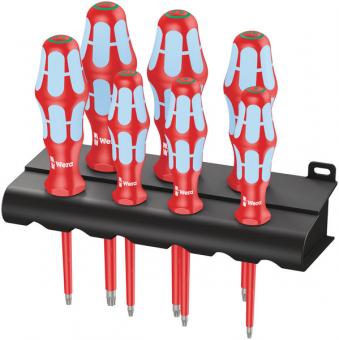 3167 i/7 TORX® Jeu de tournevis, acier inoxydable + Rack, 7 pièces 