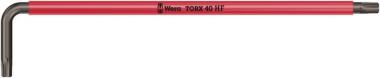 967 SXL HF Clés mâles coudées TORX® Multicolour avec fonction de retenue, version longue, TX 40 x 224 mm 
