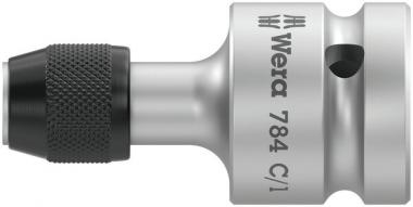 784 C Éléments de liaison 1/2" avec mandrin à serrage rapide Wera, 784 C/1 x 1/4" x 50 mm 