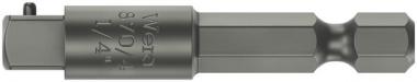 870/4 Werkzeugschäfte (Verbindungsteile), 1/4" x 50 mm 