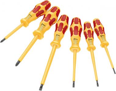 1060 i/1065 i/6 Schraubendrehersatz Kraftform VDE, 6-teilig 