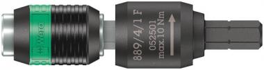 889/4/1 F Rapidaptor Freilauf-Bithalter für Drehmomentschraubendreher mit Pistolengriff, 1/4" x 64 mm 