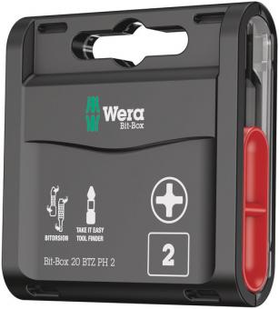 Bit-Box 20 BTZ PH, PH 2 x 25 mm, 20-teilig 