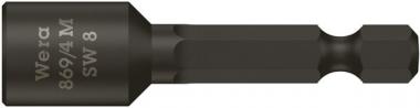 869/4 M Steckschlüsseleinsätze, magnetisch, 8 x 50 mm 
