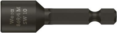 869/4 M Steckschlüsseleinsätze, magnetisch, 10 x 50 mm 