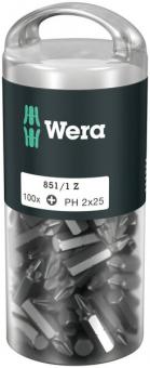 851/1 Embouts Z DIY 100, PH 2 x 25 mm, 100 pièces 