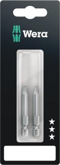 868/4 Z SB Innenvierkant Bits, # 2 x 50 mm, 2-teilig 
