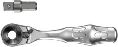 8001 A Zyklop Mini 1 SB Bit-Ratsche ¼", mit ¼"-Antrieb, 2-teilig 