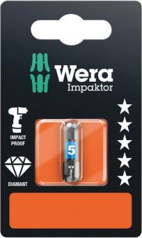 840/1 IMP DC SB Impaktor Bits, 5 x 25 mm 