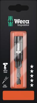 897/4 IMP R SB Porte-embouts Impaktor avec aimant annulaire et jonc d'arrêt, 1/4" x 75 mm 