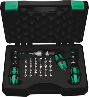 7440/41/42 Kraftform Drehmomentschraubendreher-Satz 0,3-6,0 Nm, 27-teilig 