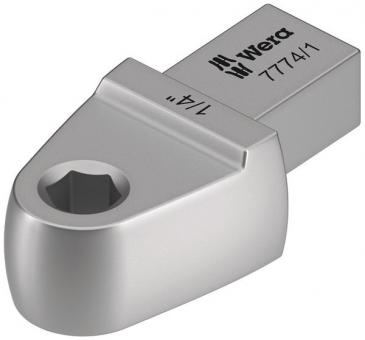 7774/1 Adaptateur d'embouts 1/4" interchangeable, 9x12 mm, 9x12 x 1/4" x 42 mm 