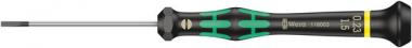 2035 Tournevis électronicien pour vis à fente, 0.23 x 1.5 x 60 mm 