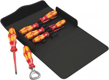 Kraftform 100 iS/7 Set 2 Jeu de tournevis Kraftform Plus Serie 100. Avec lame à diamètre réduit pour certains modèles, 7 pièces 
