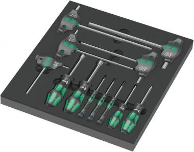 Insert en mousse 9713 jeu de tournevis Hex 1, 12 pièces 