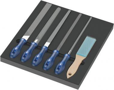 Insert en mousse 9783 jeu de limes PFERD 1, 6 pièces 
