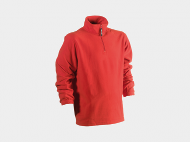 Fleece Sweater Antalis, rot, XXL 