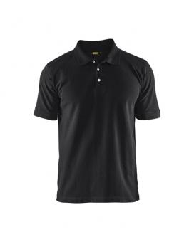 Polo Shirt, schwarz 