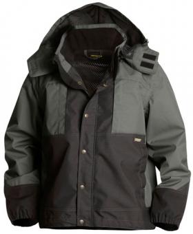 4854 Gartenjacke, armygrün/schwarz 