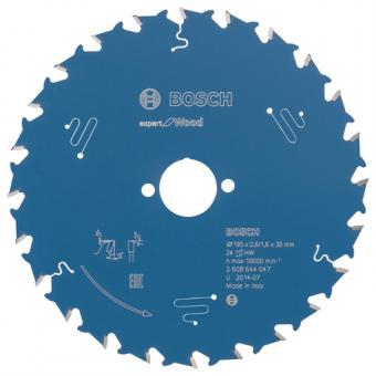 Lame de scie circulaire Expert for Wood, 24 dents, Ø190mm 