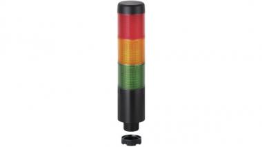 Colonne lumineuse à LED Kompakt 37, Rouge / jaune / Vert, 24 VDC, 69911075 