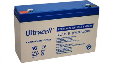 UL12-6 - Batterie au plomb 6V 12 Ah 
