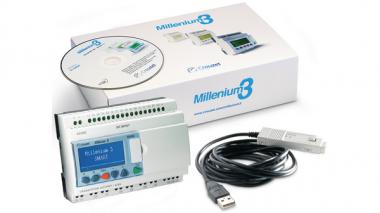 Kit de démarrage Millenium 3 CD20 SMART 24 VDC, 12 DI (6 D/A), 8 RO 