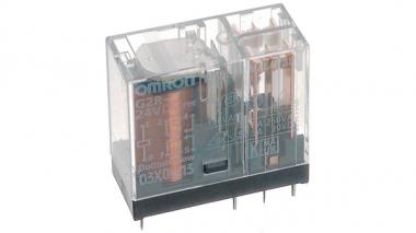Relais de puissance pour circuits imprimés 24 VDC 530 mW, G2R-2 24VDC 
