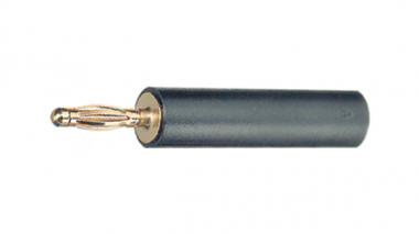 Connecteur de raccordement ø 2mm / ø 4mm noir 30 VAC 60 VDC, 10A 36mm, A2/4 