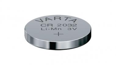 Knopfzellen-Batterie Lithium 3V VE=Packung à 20 Stück, CR 2032 TRAY 
