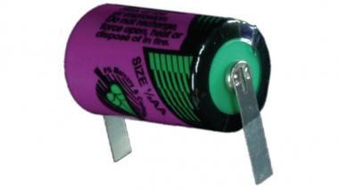 Lithium-Batterie 3.6V 1100 mAh, 1/2AA, SL-750 T 